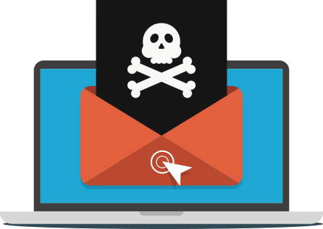image showing trouble when opening an email
