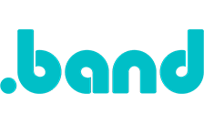 Country flagLogo for .band Domain