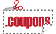 Country flagLogo for .coupons Domain