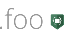 Country flagLogo for .foo Domain