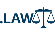 Country flagLogo for .law Domain