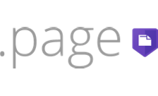 Country flagLogo for .page Domain