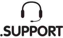 Country flagLogo for .support Domain