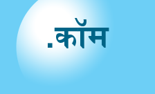 Country flagLogo for .कॉम Domain