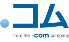 Country flagLogo for .コム Domain