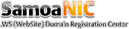 Logo for SamoaNIC registry
